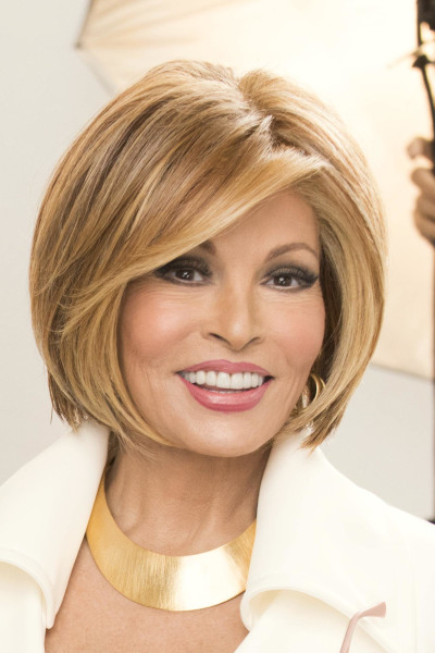 Straight Up With a Twist by Raquel Welch in Golden Russet - Front