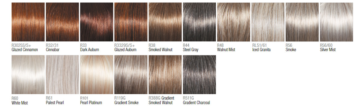 Wig Color Chart, Wig Colors