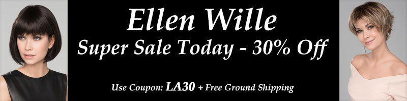 Ellen Wille Wigs Sale Banner