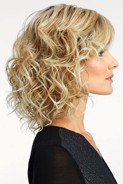 It Curl by Raquel Welch - HD Synthetic Wig Side