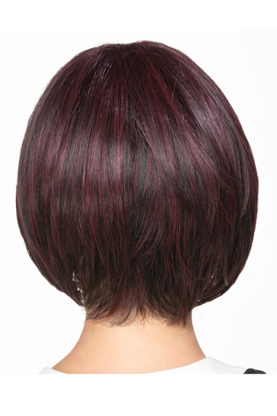 Angled Bob by TressAllure - Synthetic Wig back view